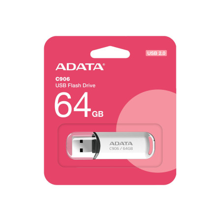ADATA AC906 64 GB USB atmintinė USB 2.0 balta