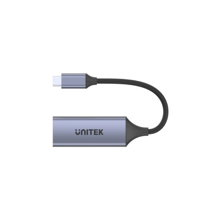 Unitek USB-C - RJ45 1Gbit LAN Adapteris, PD 100W