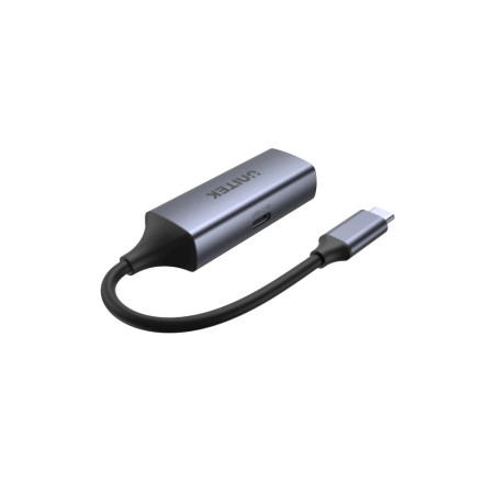 Unitek USB-C - RJ45 1Gbit LAN Adapteris, PD 100W