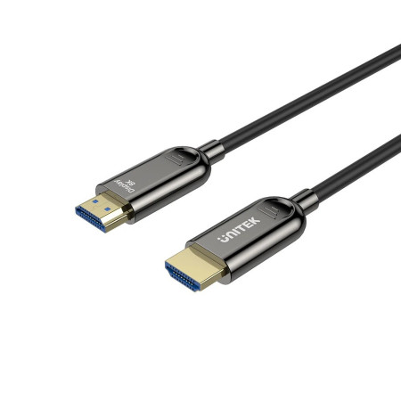 Unitek HDMI 2.1 optinis kabelis AOC 8K 120Hz 10m