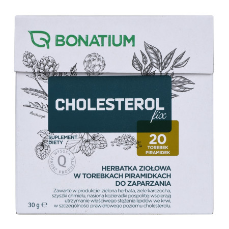 Bonatium Cholesterol Fix žolelių arbata 20 vnt.