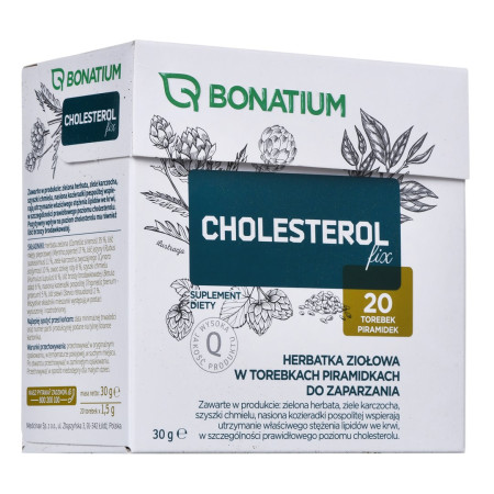Bonatium Cholesterol Fix žolelių arbata 20 vnt.