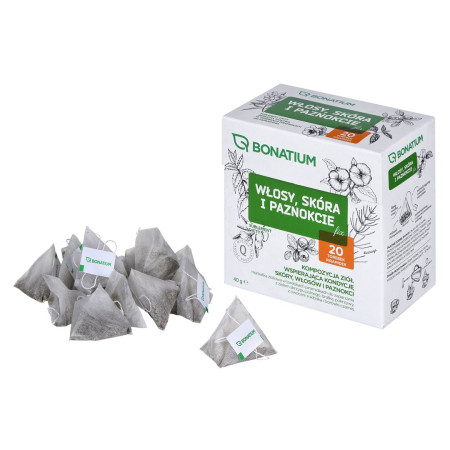 Bonatium Žolelių arbata Plaukams, odai ir nagams Fix 20 vnt.