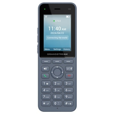 Grandstream WP8256 IP telefonas Antracitas 3 linijos LCD „Wi-Fi“