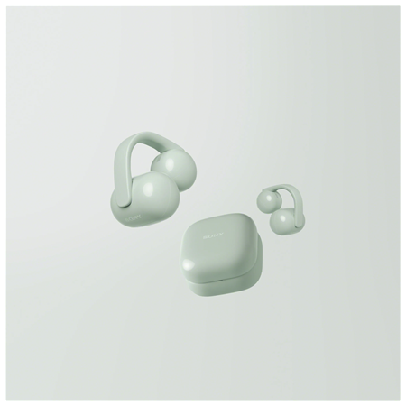 Sony | Earbuds | LinkBuds WF-LC900 Clip | Bluetooth | Open-Ear | Wireless | Green