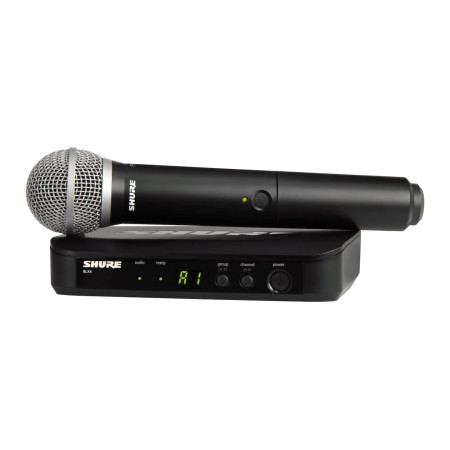 Shure BLX24E/PG58-H8E - Belaidė vokalinė sistema su PG58 mikrofonu