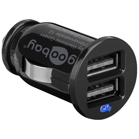Goobay | Goodbay Dual USB car charger 2,1A | 5 V