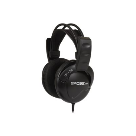 Koss | Headphones DJ Style | UR20 | Wired | On-Ear | Black | Noise canceling
