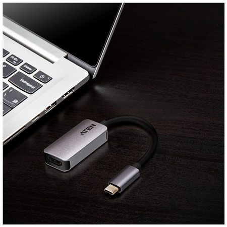 Aten | USB-C to HDMI 4K Adapter | HDMI Female | USB-C Male | USB-C to HDMI