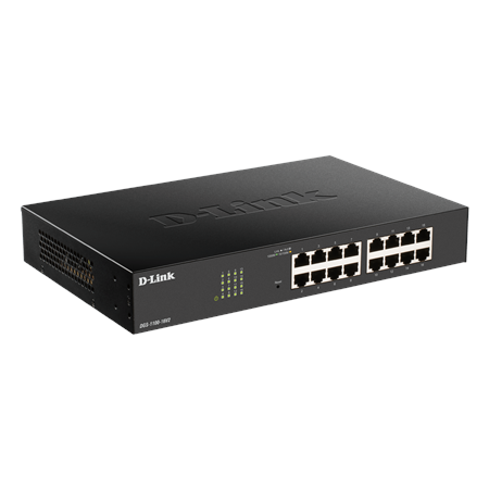 D-Link | Smart Managed Switch | DGS-1100-16V2 | Managed | Desktop | Power supply type 100 to 240 V AC, 50 to 60 Hz Internal