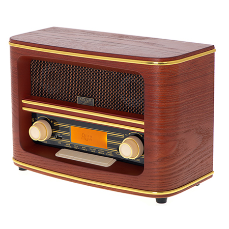 Adler | Retro Radio | AD 1187 | Alarm function | AUX in | Wooden