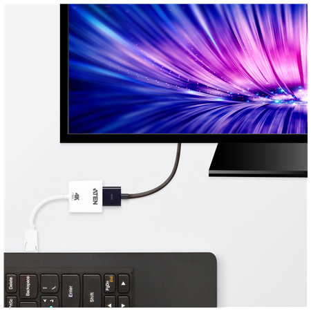 Aten | True 4K DisplayPort to HDMI 2.0 Active Adapter | VC986B | DP to HDMI