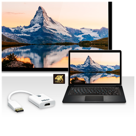 Aten | True 4K DisplayPort to HDMI 2.0 Active Adapter | VC986B | DP to HDMI