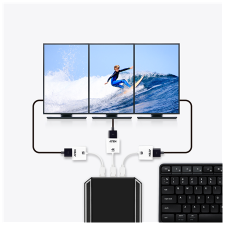 Aten | True 4K DisplayPort to HDMI 2.0 Active Adapter | VC986B | DP to HDMI