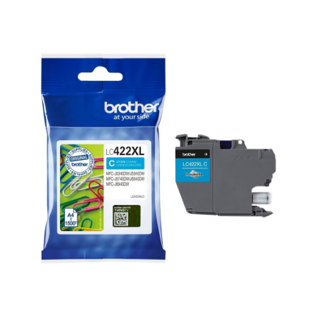 Brother LC422XLC | Ink Cartridge | Cyan