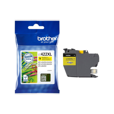 Brother LC422XLY | Ink Cartridge | Yellow