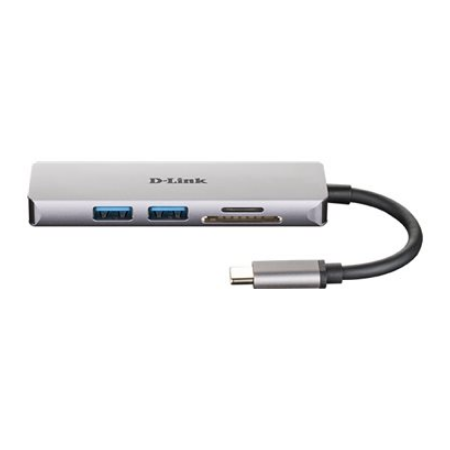 D-Link | 5-in-1 USB-C™ Hub with HDMI and SD/microSD Card Reader | DUB-M530 | USB Type-C