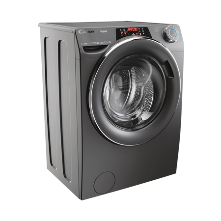 Candy | Washing Machine | RO41276DWMCRT-S | Energy efficiency class A | Front loading | Washing capacity 7 kg | 1200 RPM | Depth