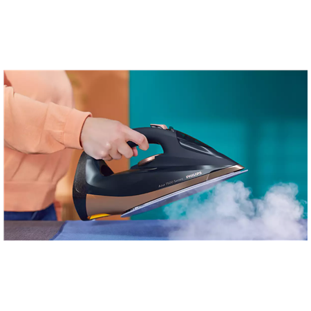 Philips | DST7510/80 | Steam Iron | 3200 W | Water tank capacity 300 ml | Continuous steam 55 g/min | Steam boost performance 26