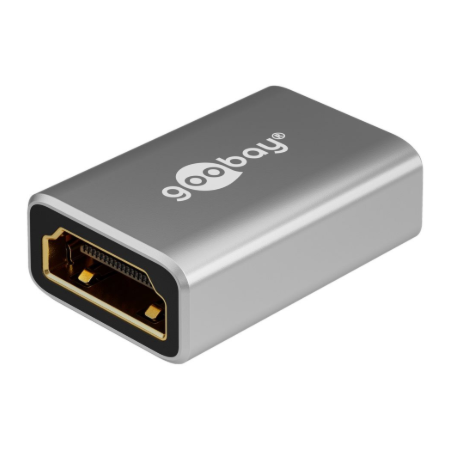 Goobay HDMI Adapter, Coupling, Gold-Plated, 8K @ 60 Hz | 72008