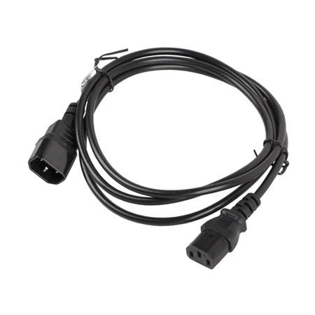 Lanberg | IEC 320 C13 to C14 Cable | CA-C13E-10CC-0018-BK