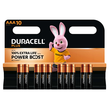 Duracell Plus Boost MN2400, BL10 | AAA