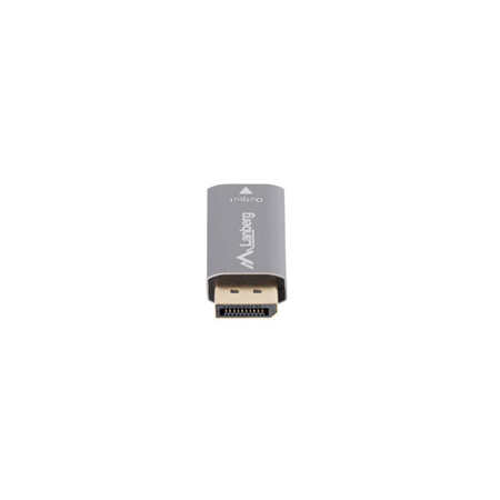 Lanberg Displayport (M) to HDMI (F) Adapter 4K, Silver | AD-DP-HD-01