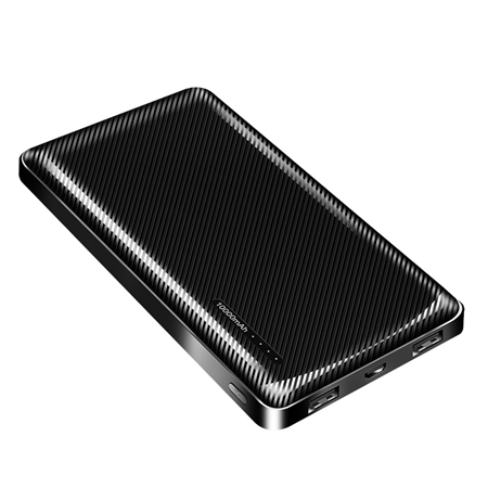 Logilink Power bank, Li-Po, 2x USB-A, USB-C | PA0316 | 10000 mAh | Black