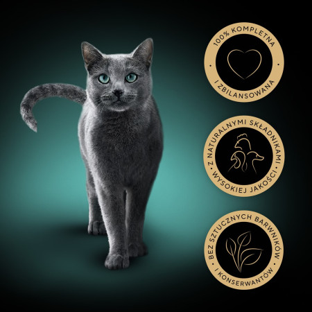 SHEBA padėklas su paukštienos, vištienos, kalakutienos padažu - drėgnas kačių maistas - 32x85g