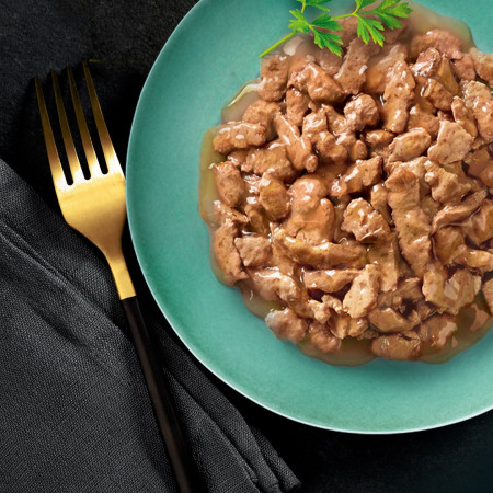 SHEBA padėklas su paukštienos, vištienos, kalakutienos padažu - drėgnas kačių maistas - 32x85g