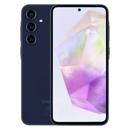 Samsung Galaxy A35 5G 16,8 cm (6.6") Hibridinis lizdas dviem SIM kortelėms Android 14 C tipo USB 6 GB 128 GB 5000 mAh Navy