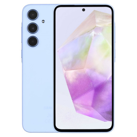 Samsung Galaxy A35 5G 16,8 cm (6.6") Hibridinis lizdas dviem SIM kortelėms Android 14 C tipo USB 6 GB 128 GB 5000 mAh Mėlyna