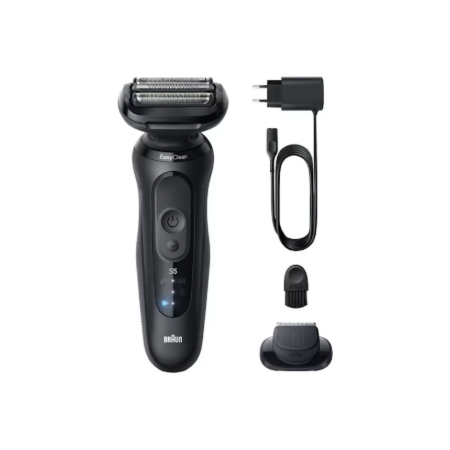 Braun Shaver | 52-N1200s Series 5 | Operating time (max) 50 min | Wet & Dry | Lithium Ion | Black