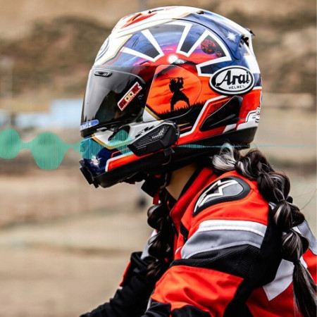 FreedConn F1 Plus V2 EU BT 5.4+EDR motociklo interkomas, veikimo nuotolis iki 500 m, KALBA LENKIŠKAI