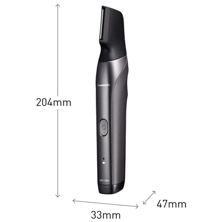 Panasonic | Hair trimmer | ER-GY60-H503 | Cordless | Wet & Dry | Number of length steps 20 | Step precise 0.5 mm | Black/Silver