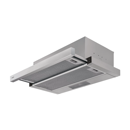 Candy Hood | CBT625/2X/1 | Telescopic | Energy efficiency class B | Width 60 cm | 332 m³/h | Mechanical | LED | Stainless steel