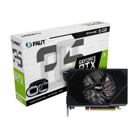 Palit GeForce RTX 3050 StormX OC 6GB NVIDIA GDDR6