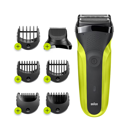 Braun | Shaver | 300BT | Operating time (max) 30 min | NiMH | Green