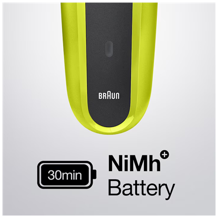 Braun | Shaver | 300BT | Operating time (max) 30 min | NiMH | Green