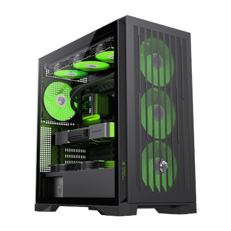 Gamemax Case | LEADER 2 BK | E-ATX
