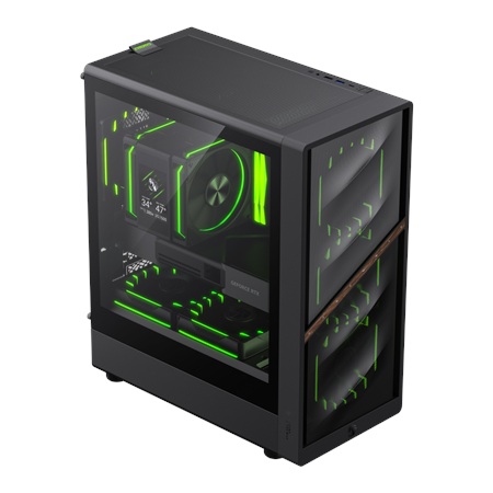 Gamemax Case | AERIS 330 MB | M-ATX