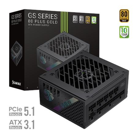 Gamemax PSU | GS 850G | 850 W | SFX | Full Modular