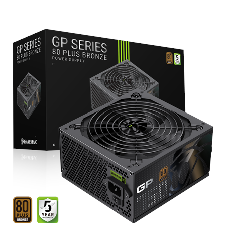 Gamemax PSU | GP 750B | 750 W | Bronze | Non-Modular