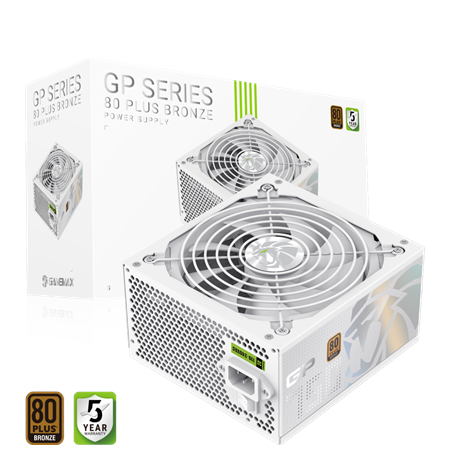 Gamemax PSU | GP 750B WH | 750 W | Bronze | White | Non-Modular