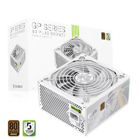 Gamemax PSU | GP 650B WH | 650 W | Bronze | White | Non-Modular