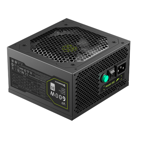 Gamemax PSU | VP 600S | 600 W | Bronze | Non-Modular