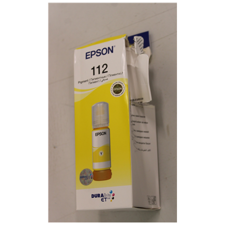 SALE OUT. Epson 112 EcoTank Pigment Yellow ink bottle | SALE OUT. Epson 112 EcoTank Pigment | C13T06C44A | Ink Bottle | Yellow |