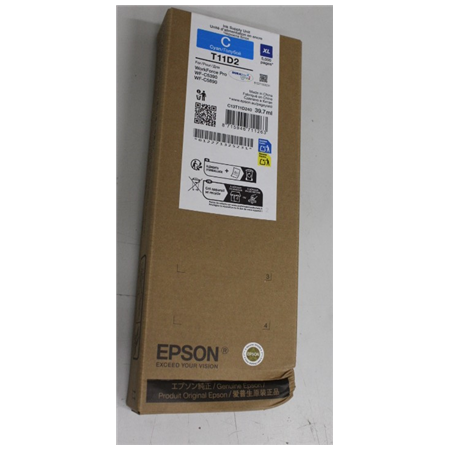 SALE OUT. Epson Singlepack Ink Cartridge XL Cyan | SALE OUT. Epson C13T11D240 | Ink cartrige | Cyan | DAMAGED PACKAGING