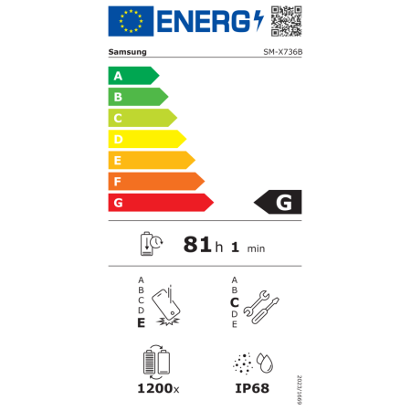 TABLET GALAXY TAB S11 5G/11" 256GB GREY SM-X736 SAMSUNG