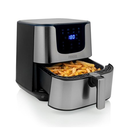 Princess | Digital Aerofryer Deluxe XXL | 182060 | Power 1700 W | Capacity 5.5 L | Black/Stainless Steel